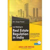 Asia Law House's Law relating to Real Estate Regulation in India [RERA HB] by M. V. Durga Prasad